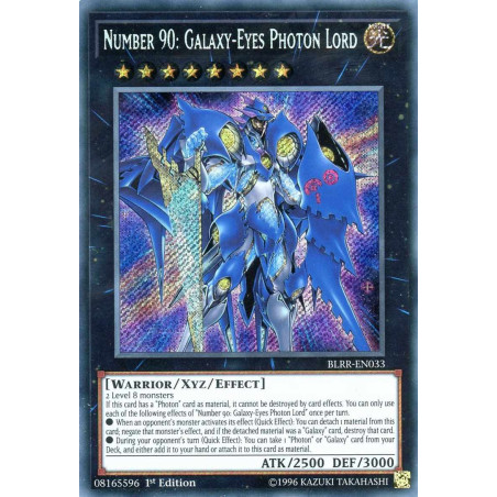 Yu-Gi-Oh-TCG-BLRR-EN033-SE-Number-90-Galaxy-Eyes-Photon-Lord-Battles-of-Legend-Relentless-Revenge