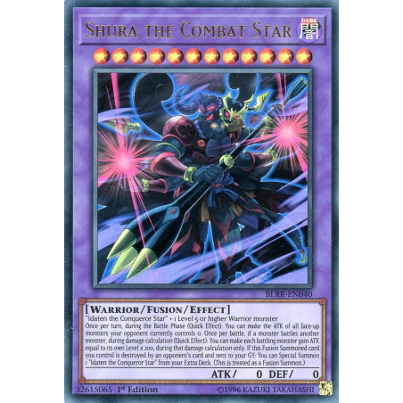 Yu-Gi-Oh-TCG-BLRR-EN040-UR-Shura-the-Combat-Star-Battles-of-Legend-Relentless-Revenge