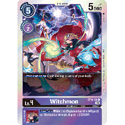 Digimon_TCG_ST14-06_Witchmon_Uncommon_Sinister_Order_Card_Game