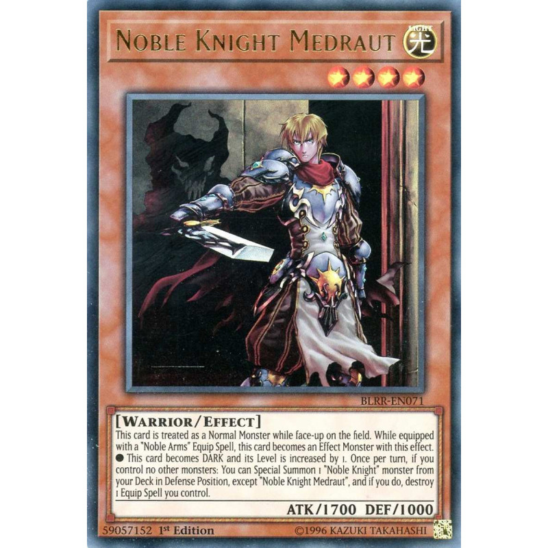Yu-Gi-Oh-TCG-BLRR-EN071-UR-Noble-Knight-Medraut-Battles-of-Legend-Relentless-Revenge