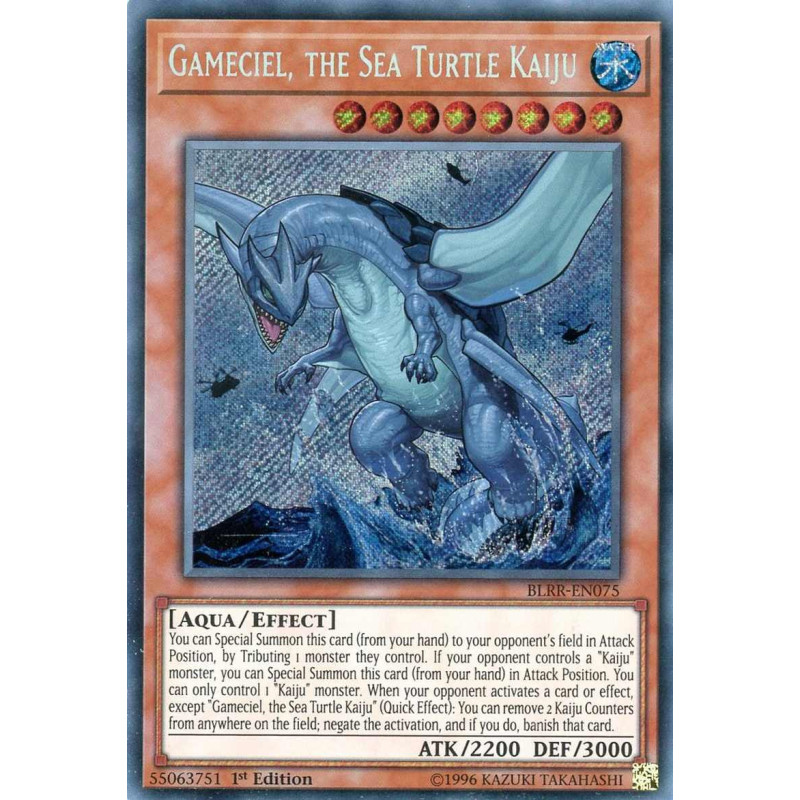 Yu-Gi-Oh-TCG-BLRR-EN075-SE-Gameciel-the-Sea-Turtle-Kaiju-Battles-of-Legend-Relentless-Revenge