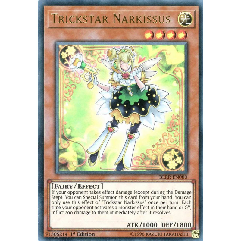 Yu-Gi-Oh-TCG-BLRR-EN080-UR-Trickstar-Narkissus-Battles-of-Legend-Relentless-Revenge