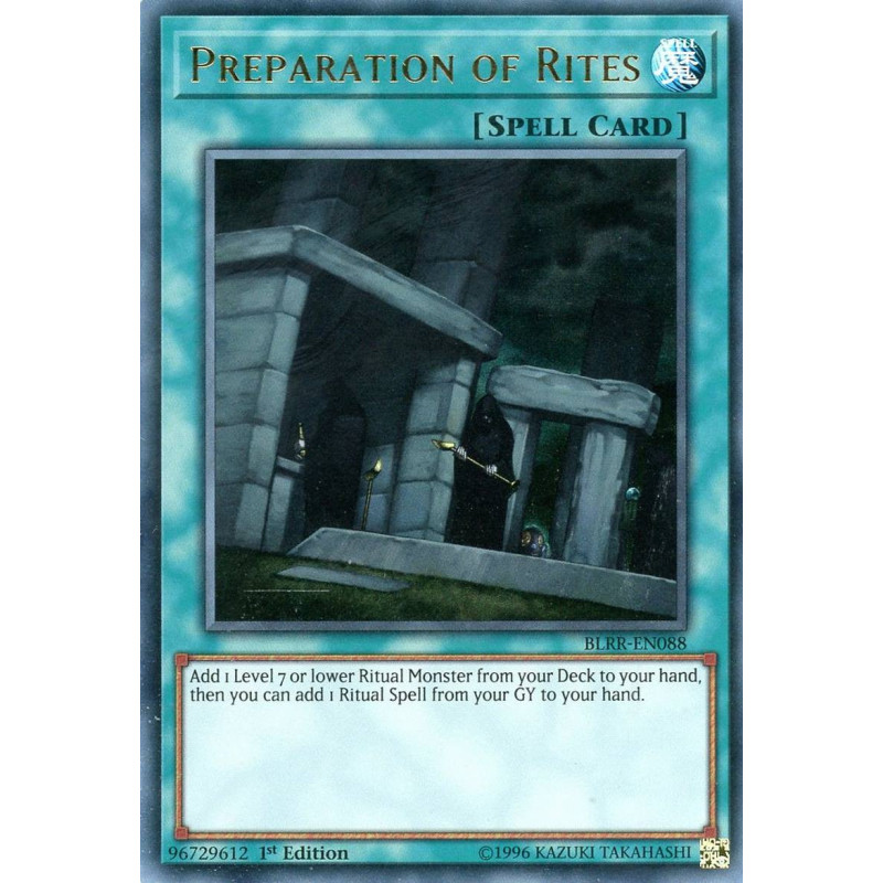 Yu-Gi-Oh-TCG-BLRR-EN088-UR-Preparation-of-Rites-Battles-of-Legend-Relentless-Revenge