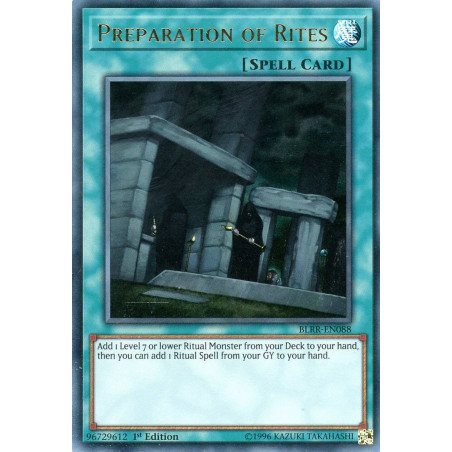 Yu-Gi-Oh-TCG-BLRR-EN088-UR-Preparation-of-Rites-Battles-of-Legend-Relentless-Revenge