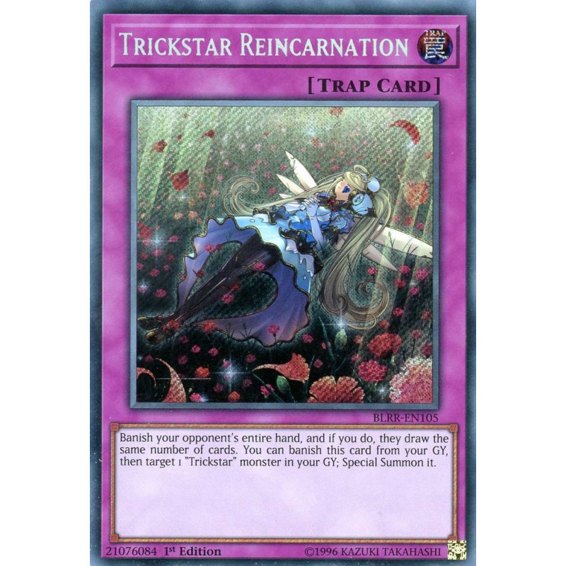 Yu-Gi-Oh-TCG-BLRR-EN105-SE-Trickstar-Reincarnation-Battles-of-Legend-Relentless-Revenge