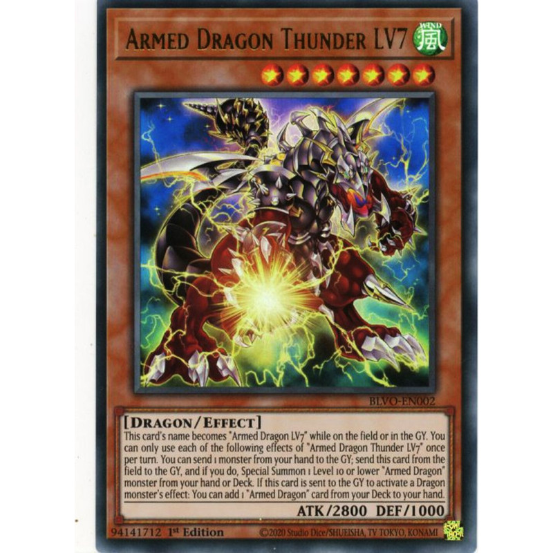 Yu-Gi-Oh-TCG-BLVO-EN002-UR-Armed-Dragon-Thunder-LV7-Blazing-Vortex