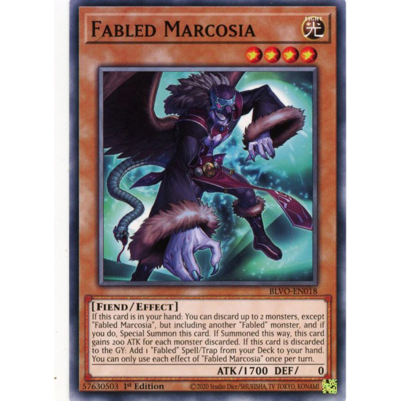 Yu-Gi-Oh-TCG-BLVO-EN018-C-Fabled-Marcosia-Blazing-Vortex