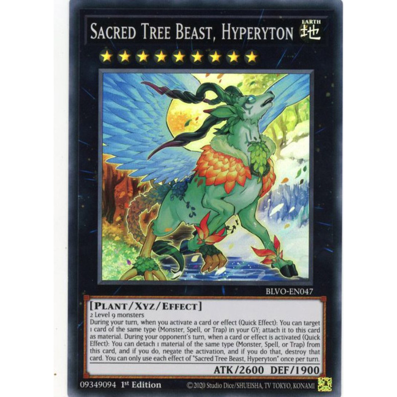 Yu-Gi-Oh-TCG-BLVO-EN047-SR-Sacred-Tree-Beast-Hyperyton-Blazing-Vortex