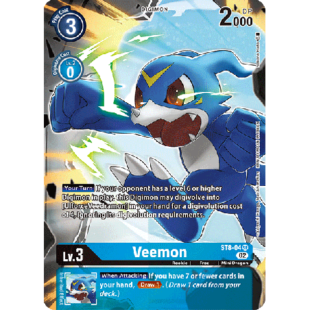 Digimon_TCG_ST14_ST8-04_Veemon_Alternative_Art_Sinister_Order_Card_Game