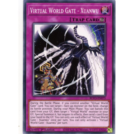 Yu-Gi-Oh-TCG-BLVO-EN075-C-Virtual-World-Gate-Xuanwu-Blazing-Vortex