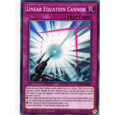 Yu-Gi-Oh-TCG-BLVO-EN080-C-Linear-Equation-Cannon-Blazing-Vortex