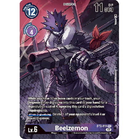 Digimon_TCG_ST14_BT2-111_Beelzemon_Alternative_Art_Sinister_Order_Card_Game