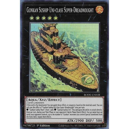 Yu-Gi-Oh-TCG-BODE-EN048-SR-Gunkan-Suship-Uni-class-Super-Dreadnought-Burst-of-Destiny