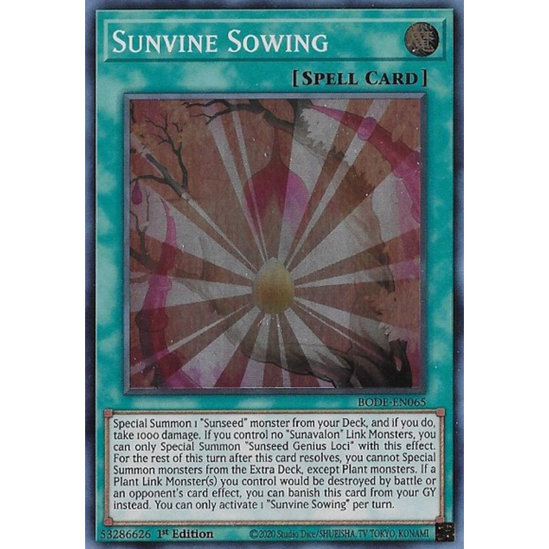 Yu-Gi-Oh-TCG-BODE-EN065-SR-Sunvine-Sowing-Burst-of-Destiny