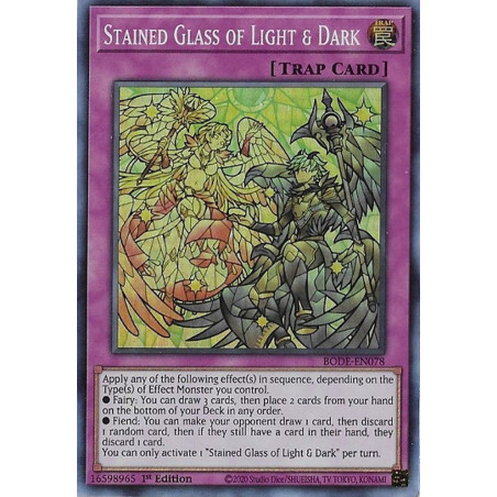 Yu-Gi-Oh-TCG-BODE-EN078-SR-Stained-Glass-of-Light-Dark-Burst-of-Destiny