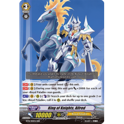 Vanguard_TCG_card_BT01_001EN_RRR_King_of_Knights_Alfred_Descent_of_the_King_of_Knights