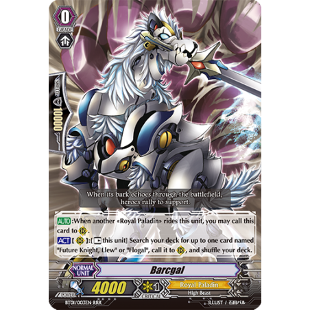 Vanguard_TCG_card_BT01_003EN_RRR_Barcgal_Descent_of_the_King_of_Knights