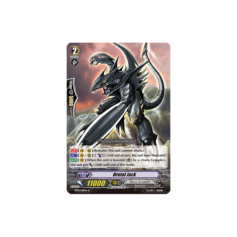 Vanguard_TCG_card_BT01_029EN_R_Brutal_Jack_Descent_of_the_King_of_Knights