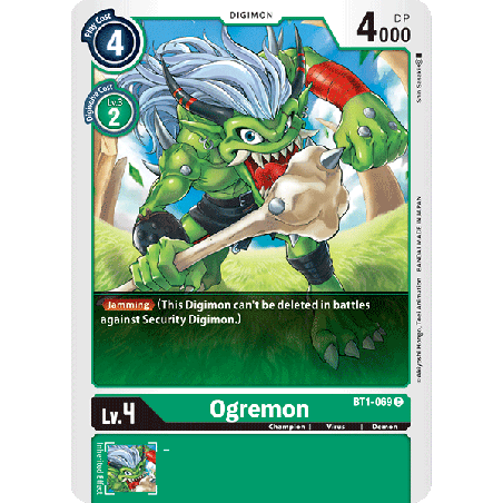 Digimon_TCG_BT1-069_Ogremon_Common_New_Evolution_Card_Game