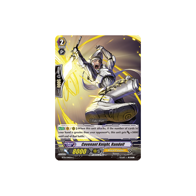 Vanguard_TCG_card_BT01_041EN_C_Covenant_Knight_Randolf_Descent_of_the_King_of_Knights
