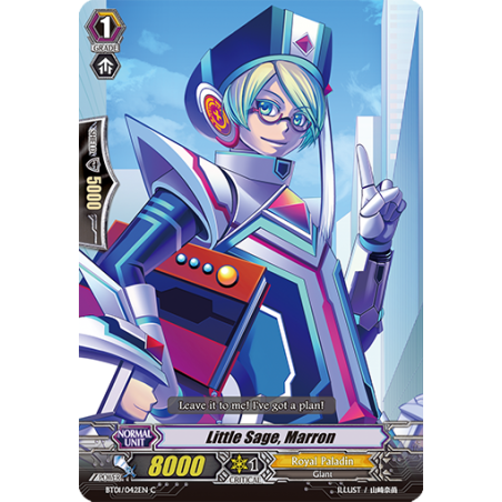 Vanguard_TCG_card_BT01_042EN_C_Little_Sage_Marron_Descent_of_the_King_of_Knights