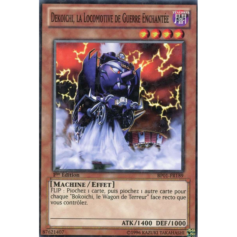 Yu-Gi-Oh-TCG-ST-BP01-FR189-ST-Dekoichi-la-Locomotive-de-Guerre-Enchant-e-Battle-Pack-1-l-Aube-Epique