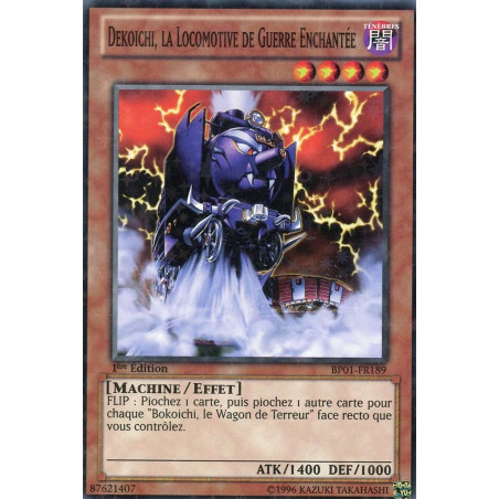 Yu-Gi-Oh-TCG-ST-BP01-FR189-ST-Dekoichi-la-Locomotive-de-Guerre-Enchant-e-Battle-Pack-1-l-Aube-Epique