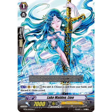 Vanguard_TCG_card_BT01_043EN_C_Lake_Maiden_Lien_Descent_of_the_King_of_Knights
