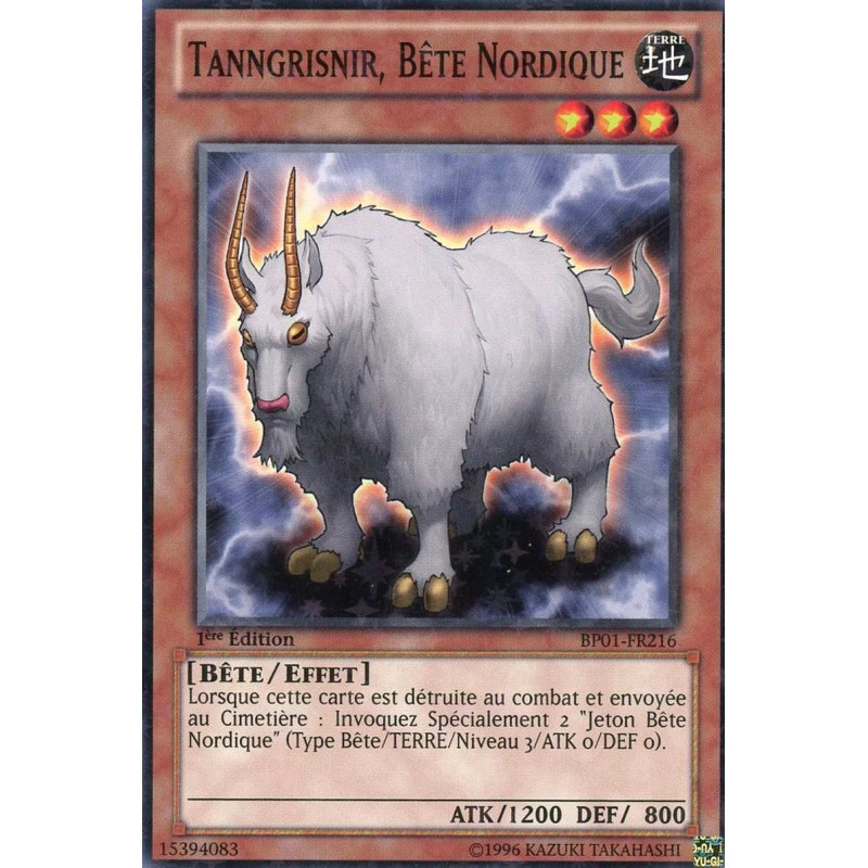 Yu-Gi-Oh-TCG-ST-BP01-FR216-ST-Tanngrisnir-B-te-Nordique-Battle-Pack-1-l-Aube-Epique