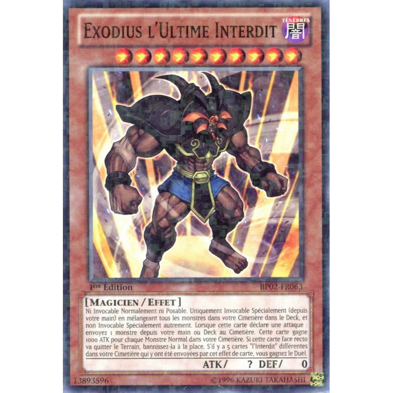 Yu-Gi-Oh-TCG-BP02-FR063-C-Exodius-l-Ultime-Interdit-Battle-Pack-2-La-Guerre-des-G-ants