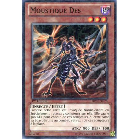 Yu-Gi-Oh-TCG-BP02-FR076-C-Moustique-Des-Battle-Pack-2-La-Guerre-des-G-ants