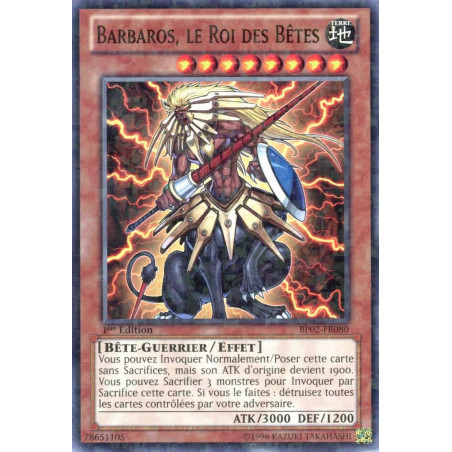Yu-Gi-Oh-TCG-BP02-FR080-R-Barbaros-le-Roi-des-B-tes-Battle-Pack-2-La-Guerre-des-G-ants