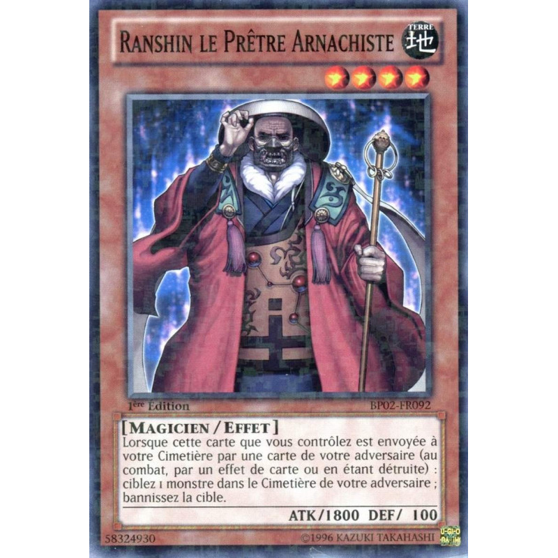 Yu-Gi-Oh-TCG-BP02-FR092-C-Ranshin-le-Pr-tre-Arnachiste-Battle-Pack-2-La-Guerre-des-G-ants