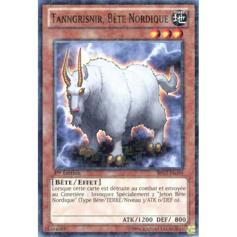 Yu-Gi-Oh-TCG-BP02-FR094-C-Tanngrisnir-B-te-Nordique-Battle-Pack-2-La-Guerre-des-G-ants