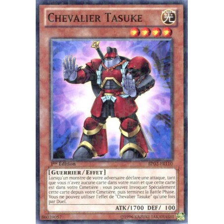 Yu-Gi-Oh-TCG-BP02-FR110-C-Chevalier-Tasuke-Battle-Pack-2-La-Guerre-des-G-ants