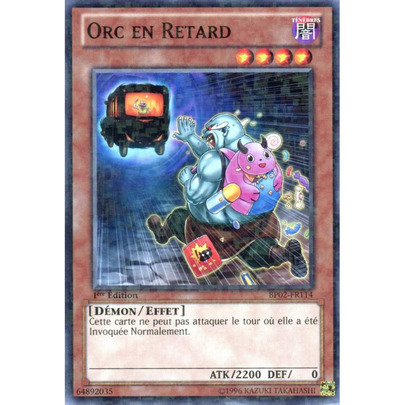 Yu-Gi-Oh-TCG-BP02-FR114-C-Orc-en-Retard-Battle-Pack-2-La-Guerre-des-G-ants