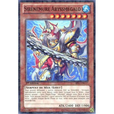 Yu-Gi-Oh-TCG-BP02-FR117-R-Sir-nemure-Abyssm-galo-Battle-Pack-2-La-Guerre-des-G-ants