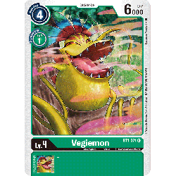 Digimon_TCG_BT1-071_Vegiemon_Common_New_Evolution_Card_Game