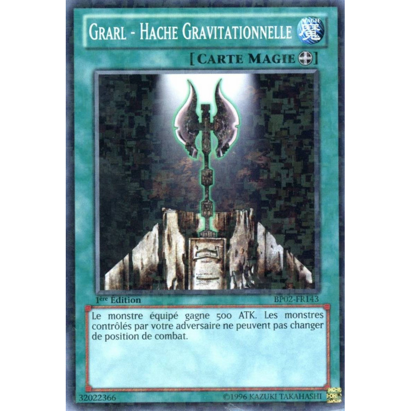 Yu-Gi-Oh-TCG-BP02-FR143-C-Grarl-Hache-Gravitationnelle-Battle-Pack-2-La-Guerre-des-G-ants