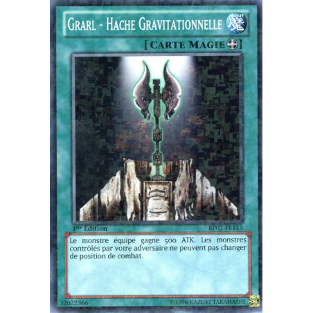 Yu-Gi-Oh-TCG-BP02-FR143-C-Grarl-Hache-Gravitationnelle-Battle-Pack-2-La-Guerre-des-G-ants