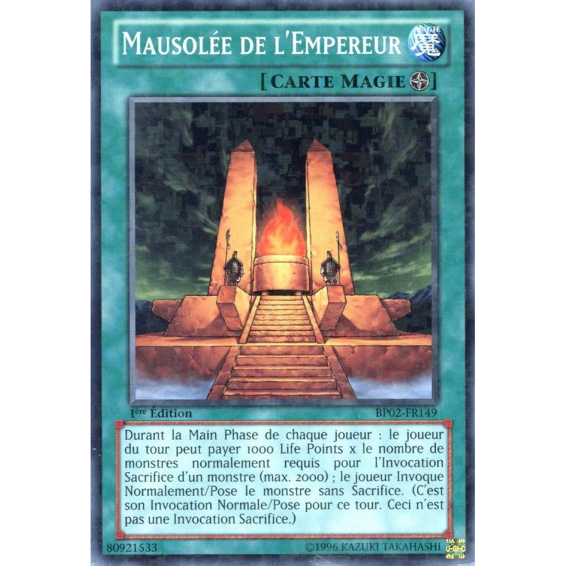 Yu-Gi-Oh-TCG-BP02-FR149-C-Mausol-e-de-l-Empereur-Battle-Pack-2-La-Guerre-des-G-ants