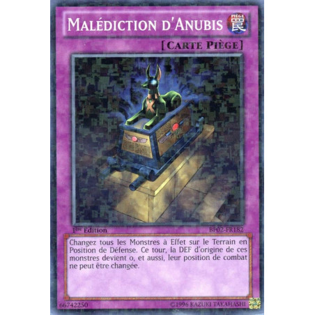 Yu-Gi-Oh-TCG-BP02-FR182-C-Mal-diction-d-Anubis-Battle-Pack-2-La-Guerre-des-G-ants