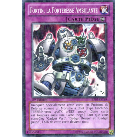 Yu-Gi-Oh-TCG-BP02-FR188-C-Fortin-la-Forteresse-Ambulante-Battle-Pack-2-La-Guerre-des-G-ants