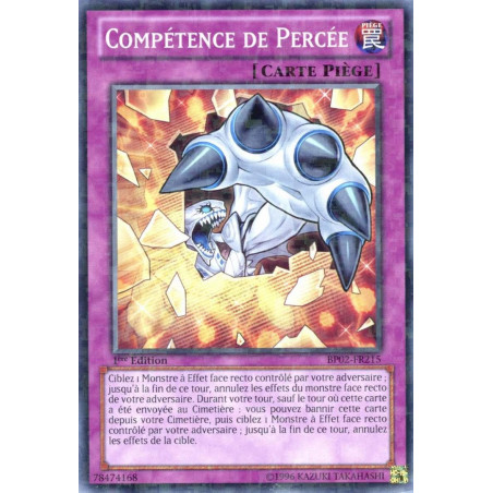 Yu-Gi-Oh-TCG-BP02-FR215-C-Comp-tence-de-Perc-e-Battle-Pack-2-La-Guerre-des-G-ants