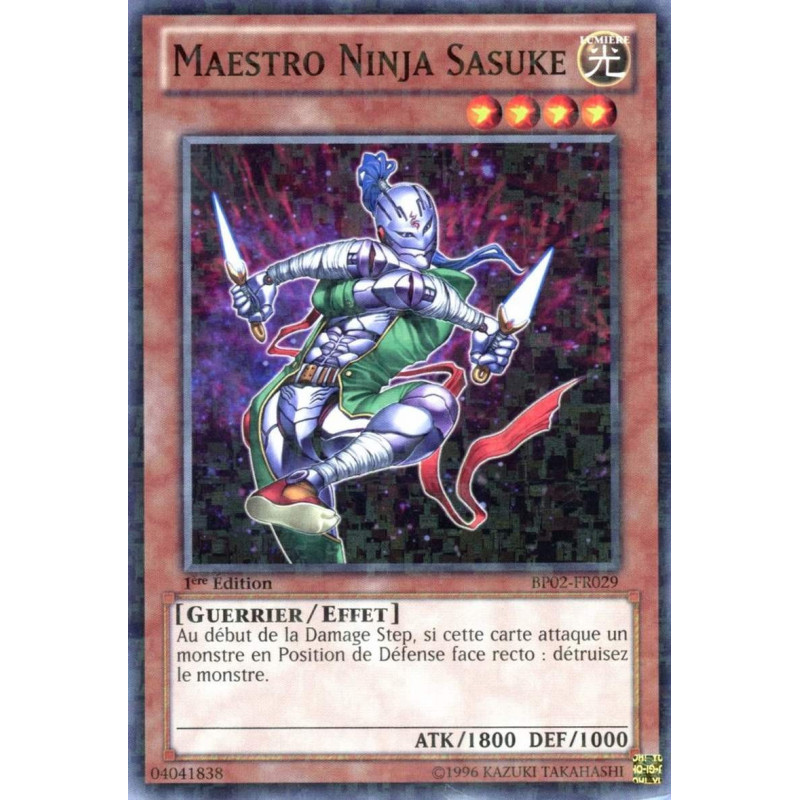 Yu-Gi-Oh-TCG-MR-BP02-FR029-MR-Maestro-Ninja-Sasuke-Battle-Pack-2-La-Guerre-des-G-ants