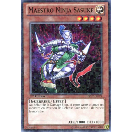 Yu-Gi-Oh-TCG-MR-BP02-FR029-MR-Maestro-Ninja-Sasuke-Battle-Pack-2-La-Guerre-des-G-ants