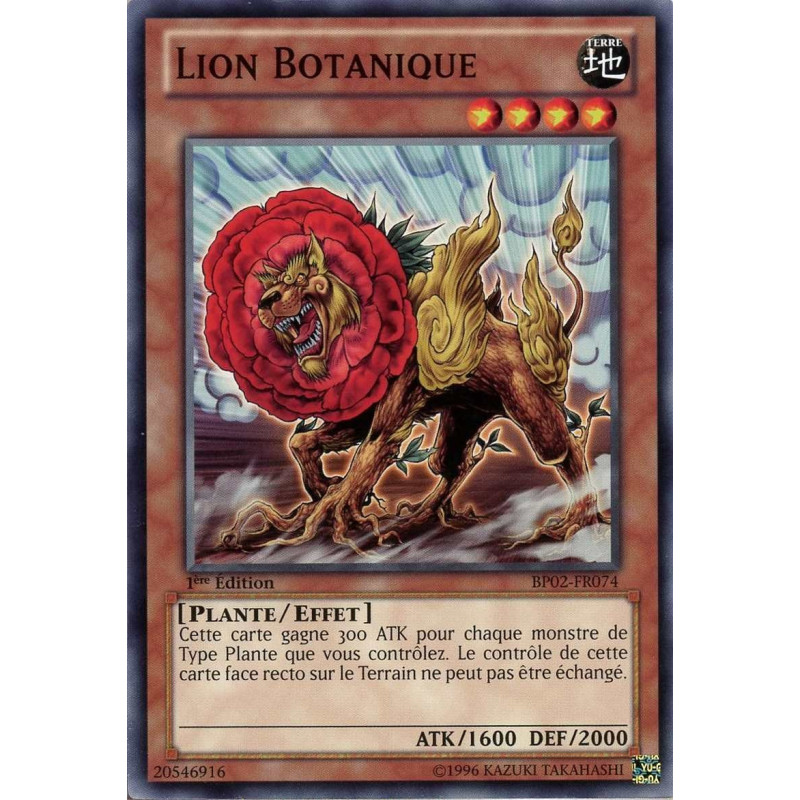 Yu-Gi-Oh-TCG-MR-BP02-FR074-MR-Lion-Botanique-Battle-Pack-2-La-Guerre-des-G-ants