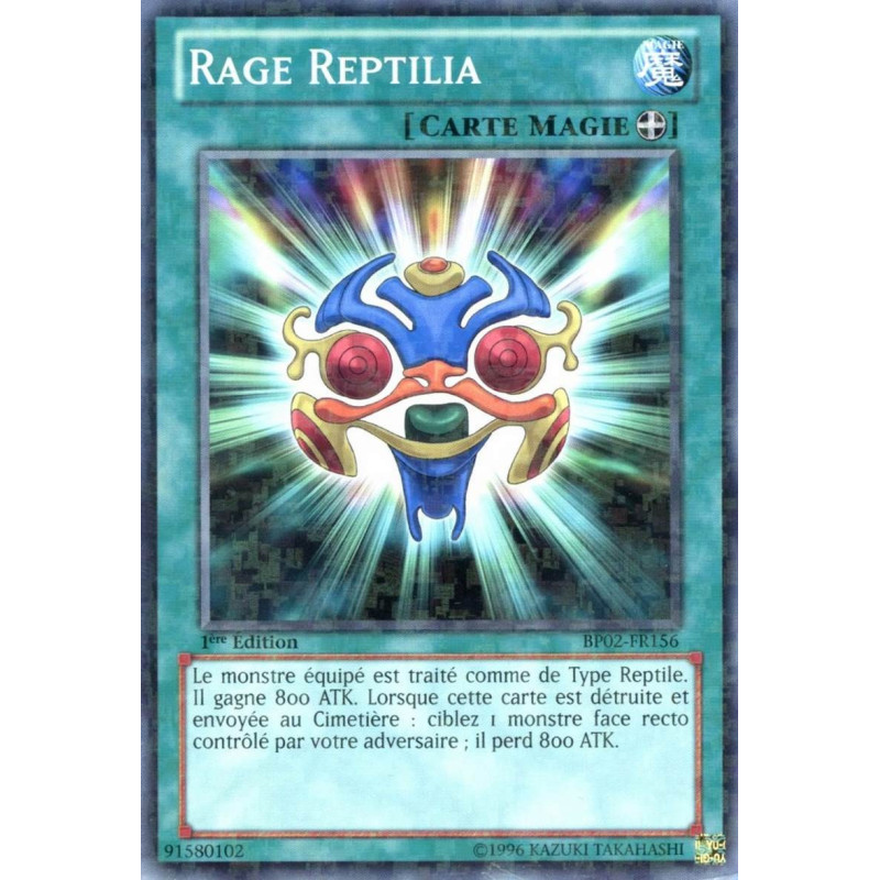 Yu-Gi-Oh-TCG-MR-BP02-FR156-MR-Rage-Reptilia-Battle-Pack-2-La-Guerre-des-G-ants