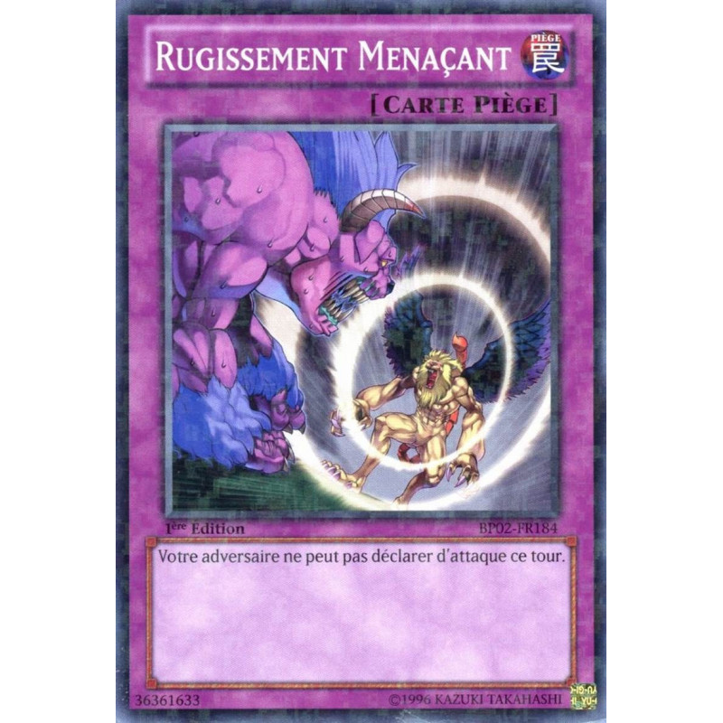 Yu-Gi-Oh-TCG-MR-BP02-FR184-MR-Rugissement-Mena-ant-Battle-Pack-2-La-Guerre-des-G-ants