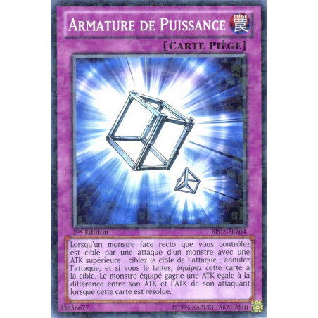 Yu-Gi-Oh-TCG-MR-BP02-FR204-MR-Armature-de-Puissance-Battle-Pack-2-La-Guerre-des-G-ants